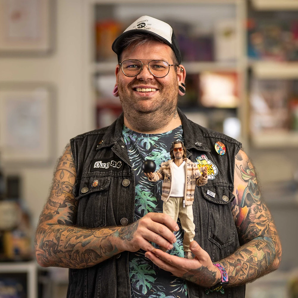 Dudes Comic Corner Person