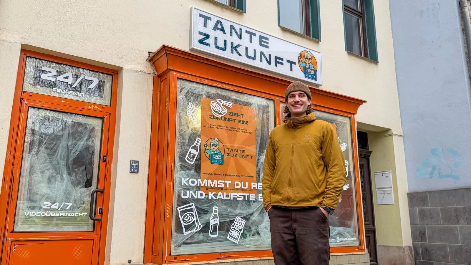 Willy vor Tante Zukunft