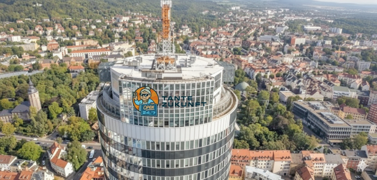 Tante Zukunft Standort Jena Jentower