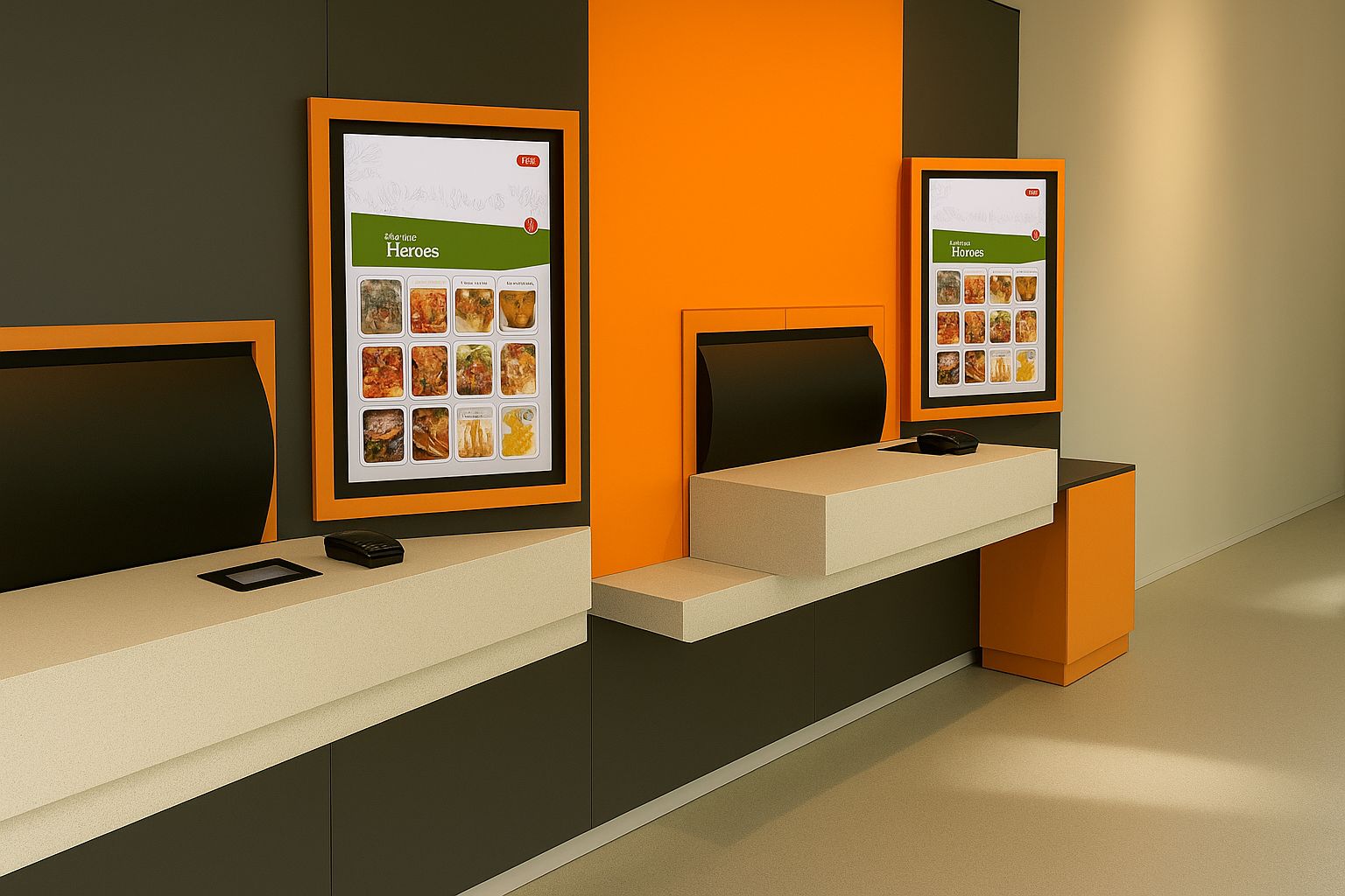 Ein Roboterarm im Lager